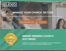 Tablet Screenshot of elexio.com